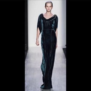 BCBG MaxAzria RUNWAY velvet dress